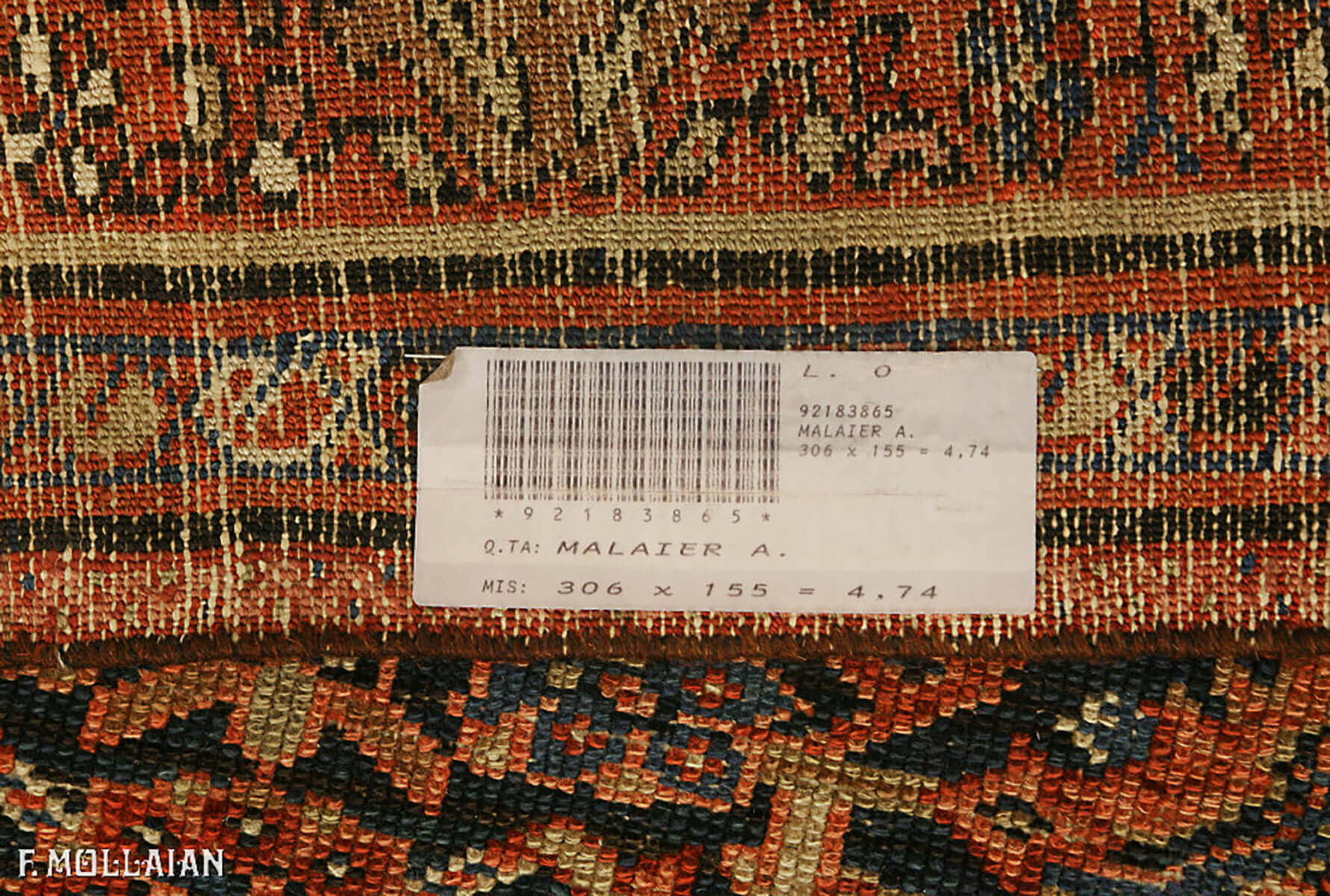 Antique Persian Malayer Carpet n°:92183865